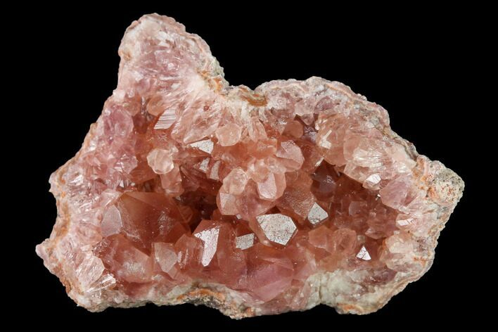 Sparkly, Pink Amethyst Geode Section - Argentina #170111